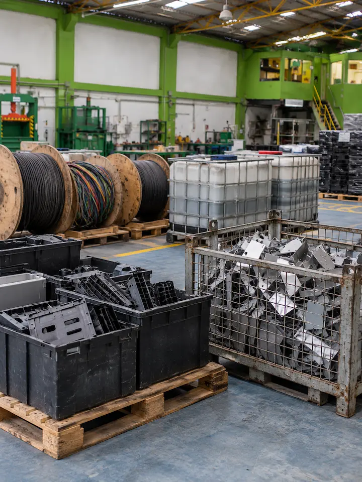 Imagen de servicios de los residuos industriales